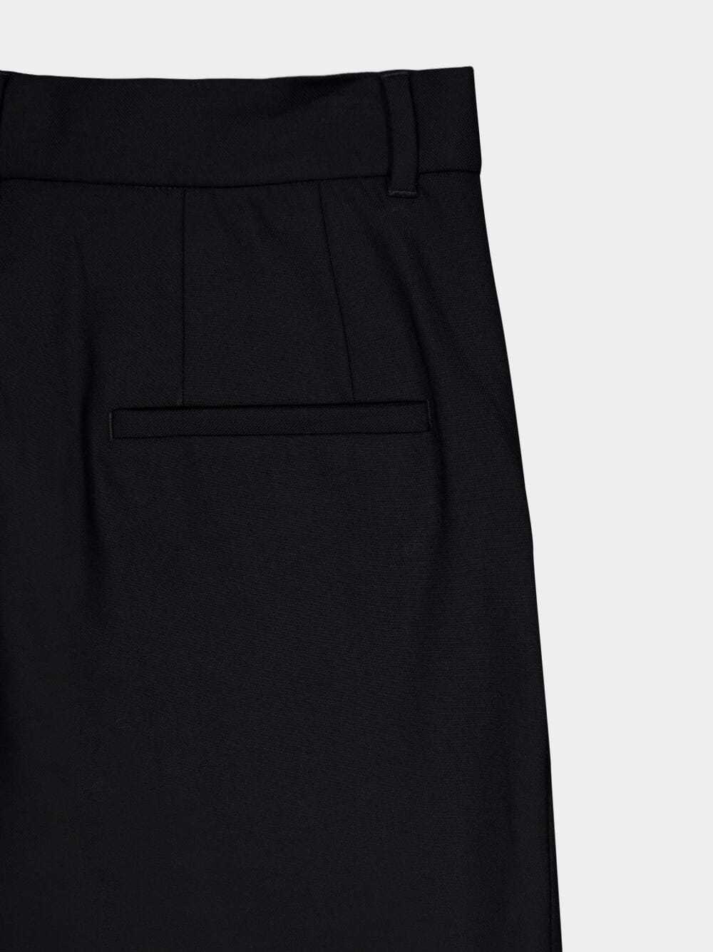 Casablanca Straight-leg Wool Trousers In Black