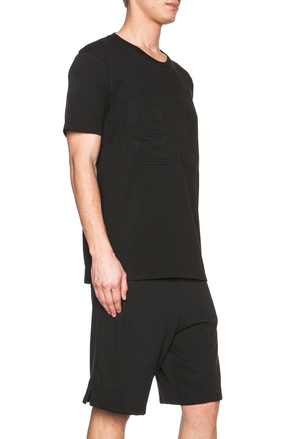 Marcelo Burlon County Of Milan T-shirt With Round Neck And Short Sleeves In Black