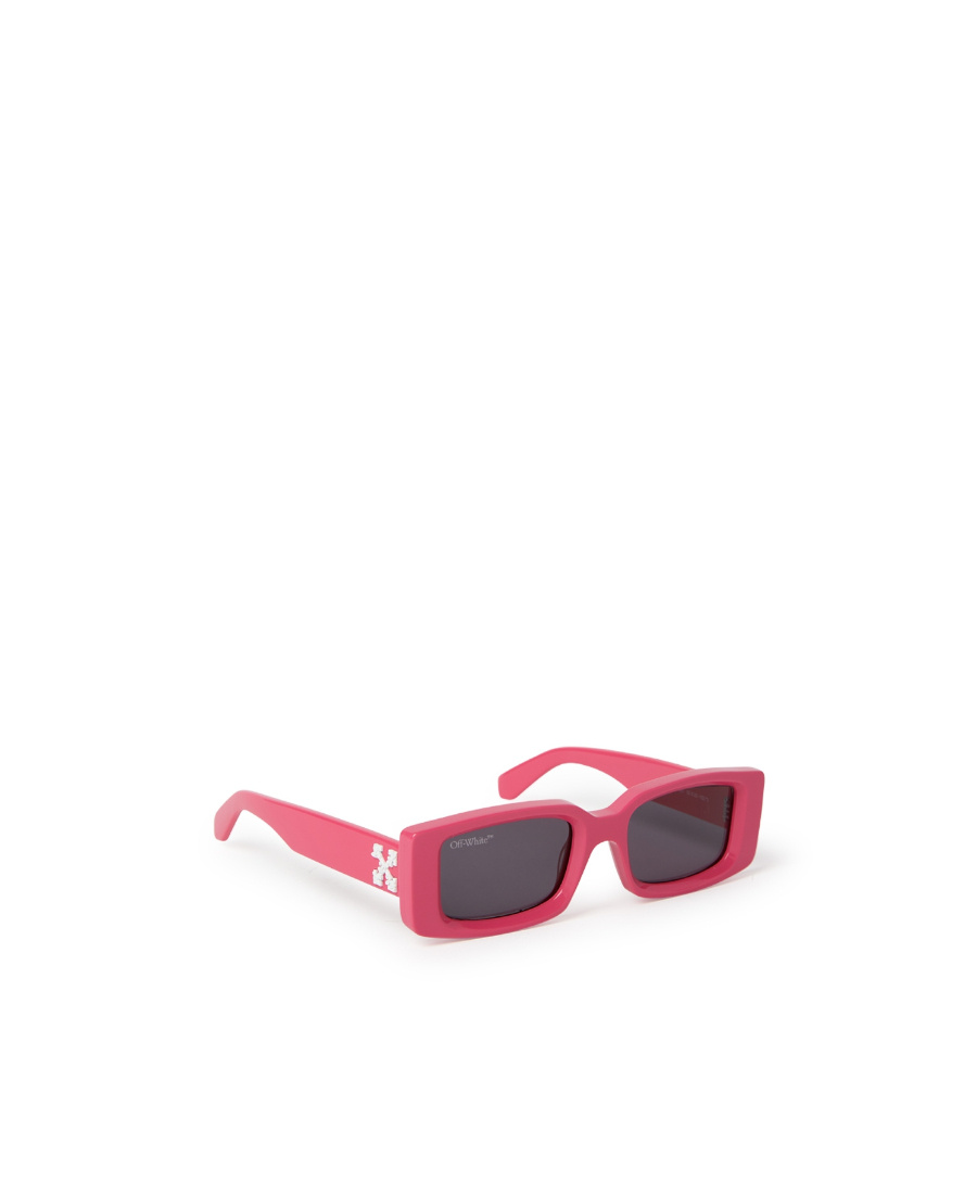 Off-white Arrows Rectangle-frame Sunglasses In Black