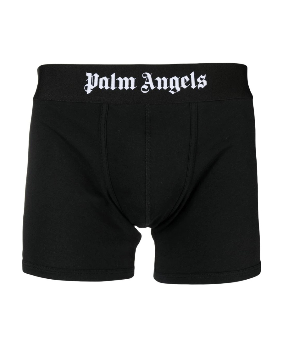 Palm Angels Men's Set Of Three Boxers | Size Small | Pmuh004c99fab001 Color 8484 In Black