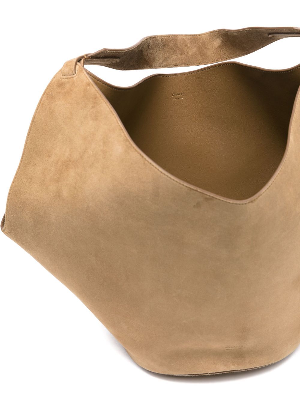 Khaite Medium Lotus Shoulder Bag In Green