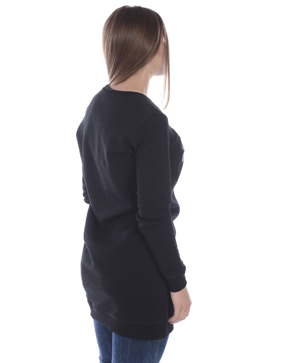 Kenzo Logo Printed Sweater In Black