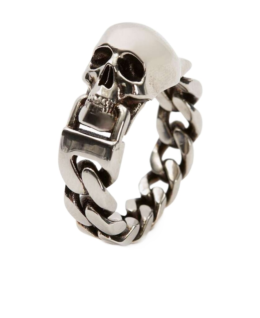 ALEXANDER MCQUEEN ALEXANDER MCQUEEN SKULL CHAIN RING