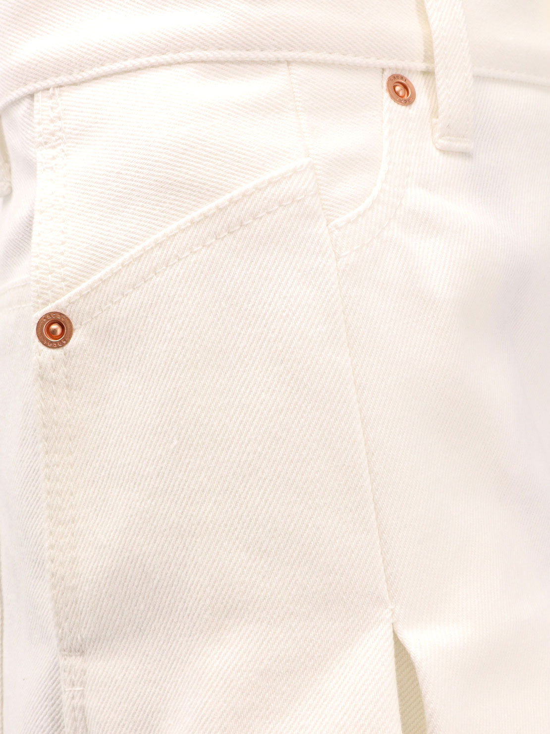 Shop Sacai Denim Mix Shorts In Nude