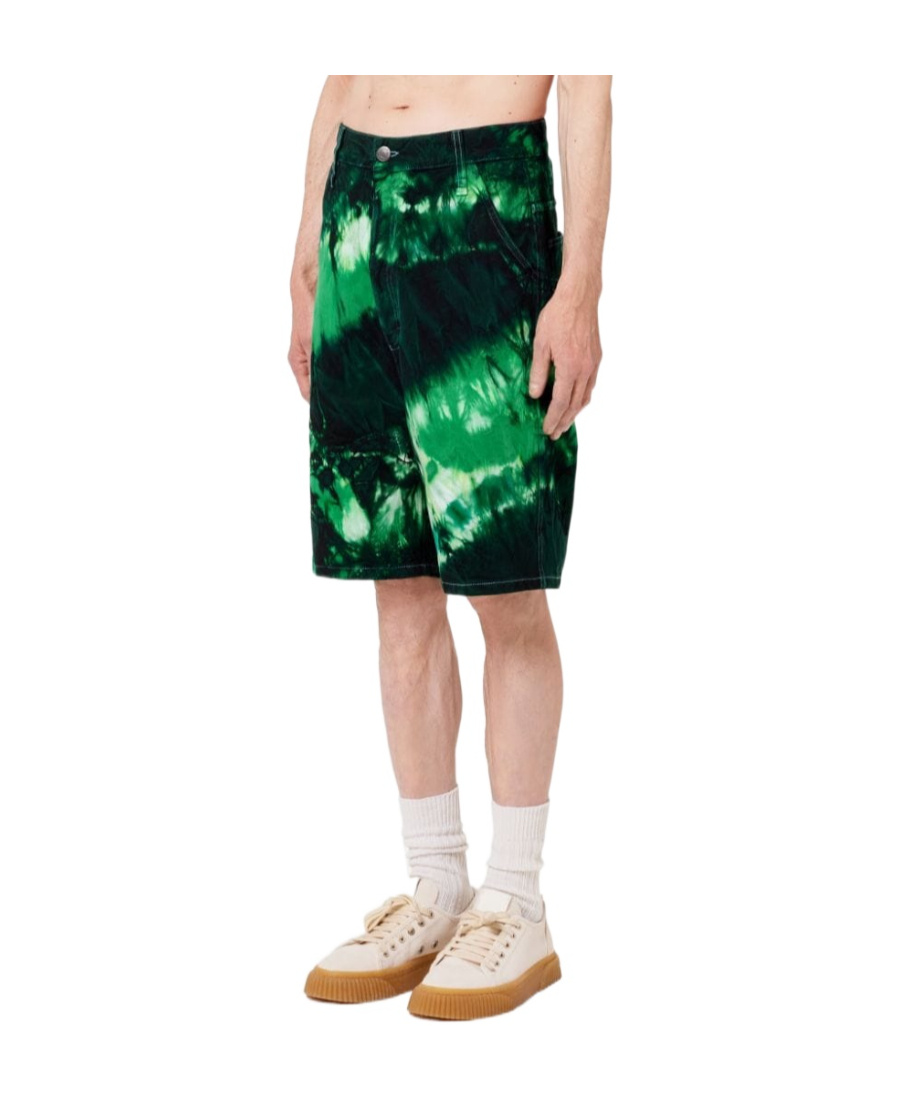 Shop Ami Alexandre Mattiussi Alex Fit Short Pants In Green
