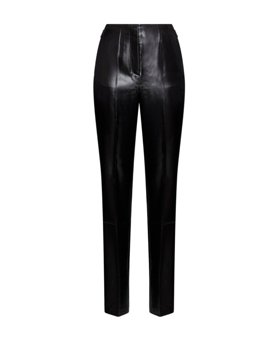 Nanushka Adjustable Slim-fit Trousers In Black