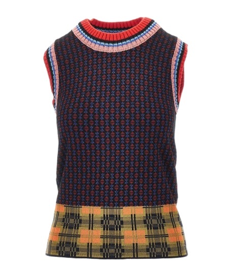 Dries Van Noten Jacquard Wool Sweater In Black