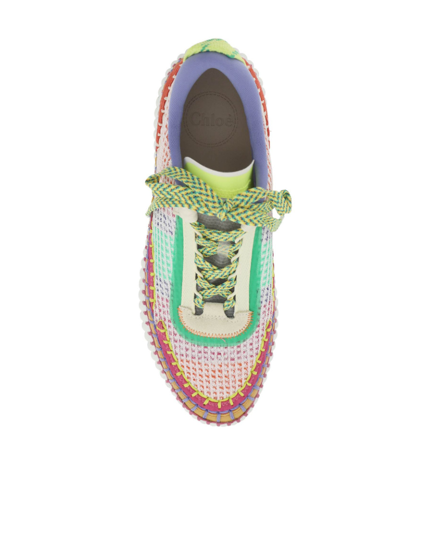 CHLOÉ NAMA LOW-TOP SNEAKERS