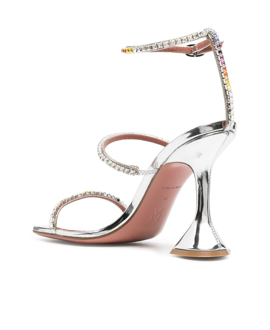 AMINA MUADDI HIGH HEELED SANDALS 