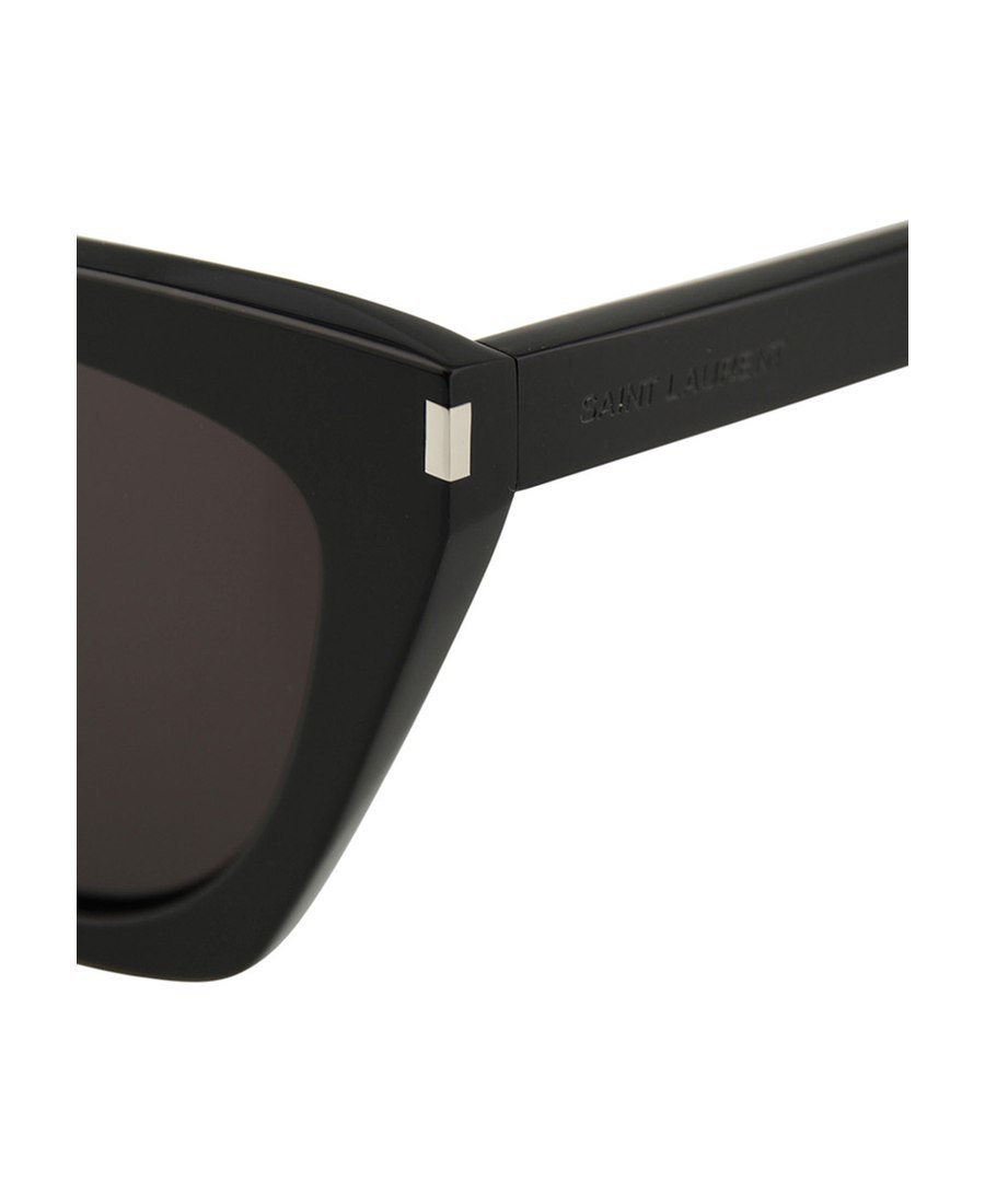 Saint Laurent Kate D-frame Sunglasses In Black