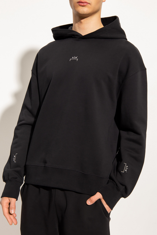 A-cold-wall* Cotton Logo-print Hoodie In Black