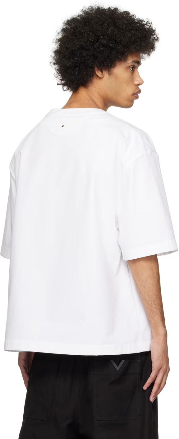 VALENTINO T-SHIRT WITH ROUND NECK AND SHORT SLEEVES 