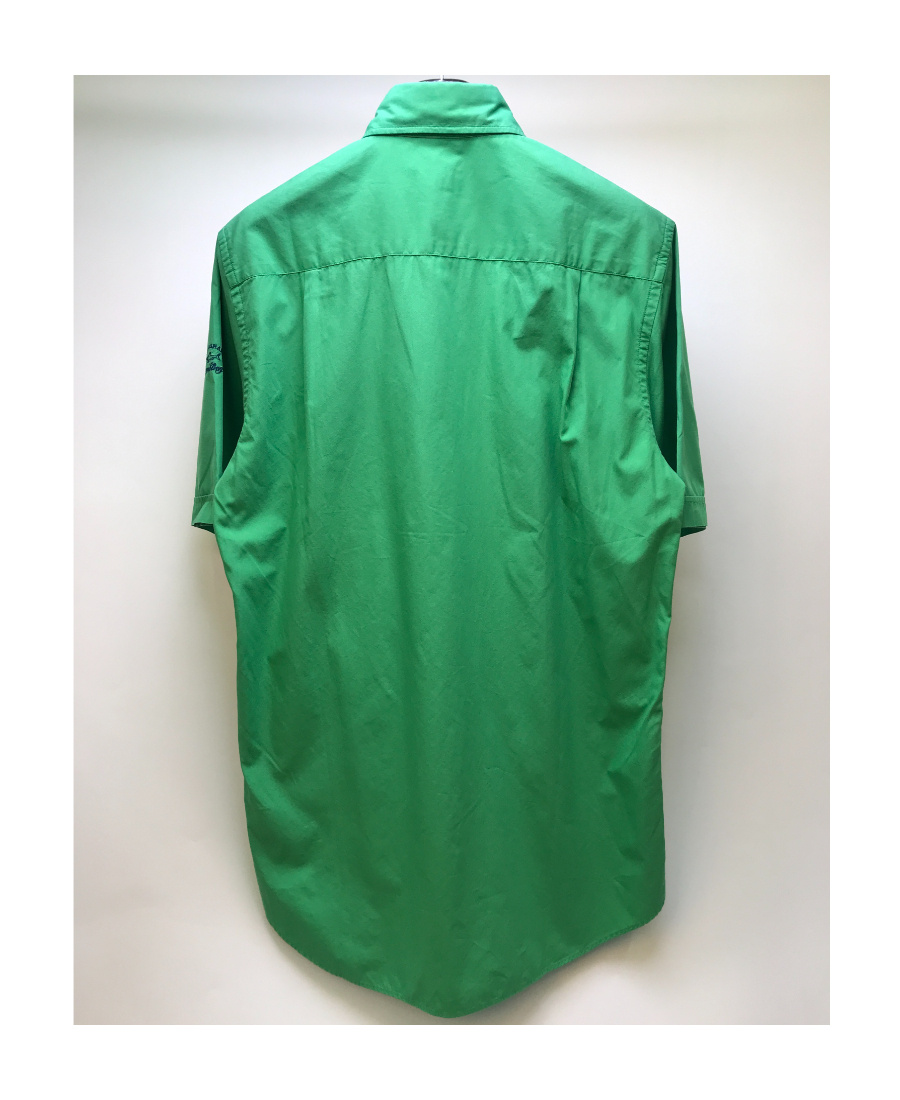 Shop Paul & Shark Logo Short-sleeved Shirt In Green
