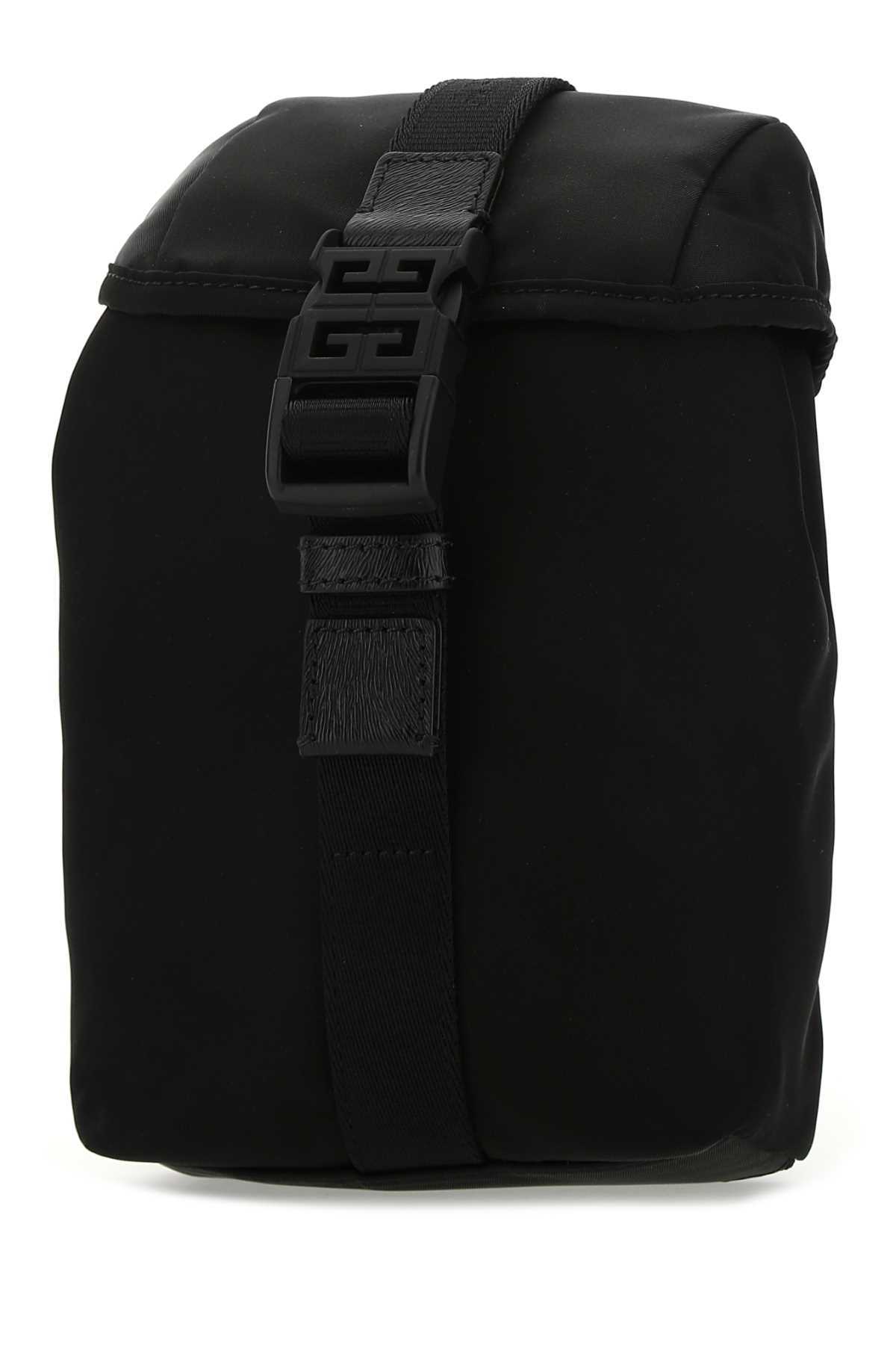 Givenchy Mini 4g Buckled Messenger Bag In Black