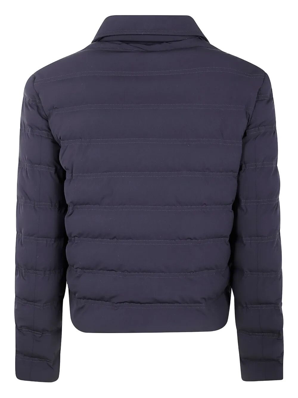 Aspesi Double-breasted Padded Jacket In Multi