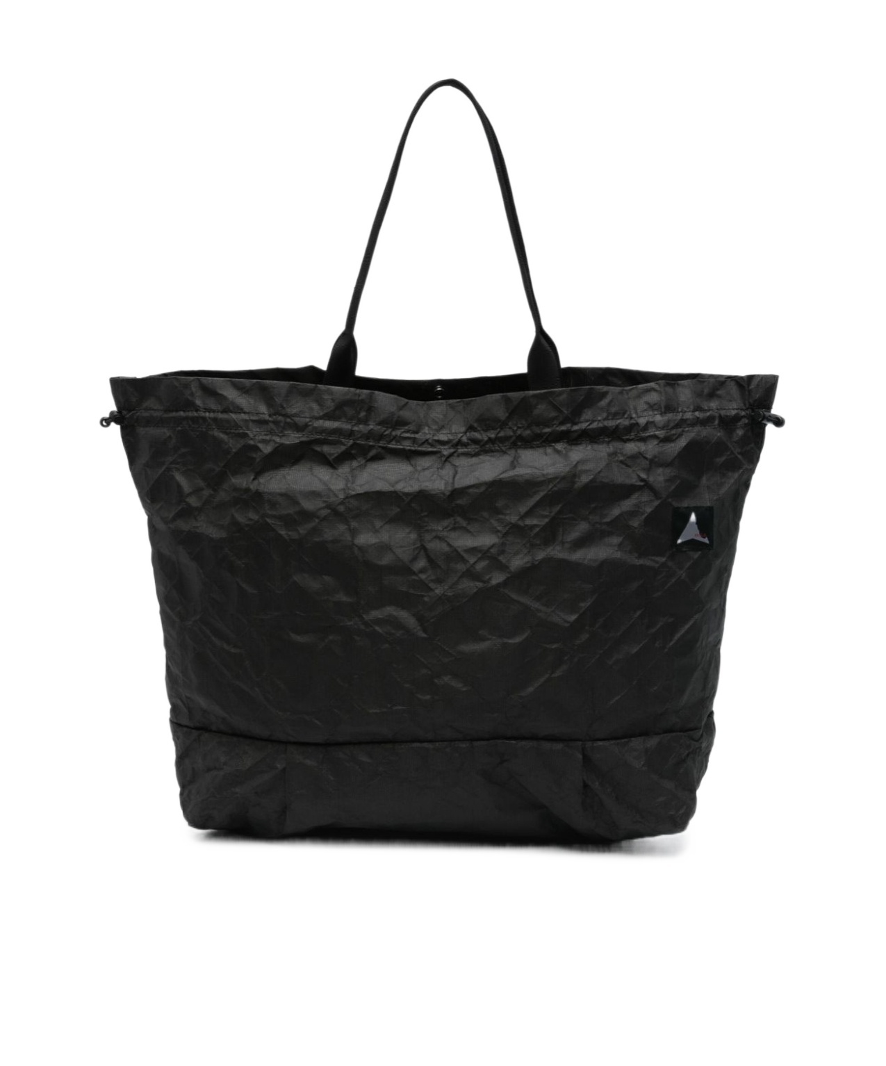 Roa Crinkled-finish Tote Bag In Black