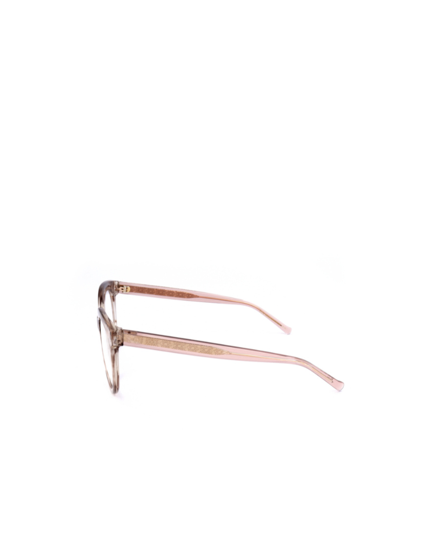 Elie Saab Round Frame Glasses In Pink