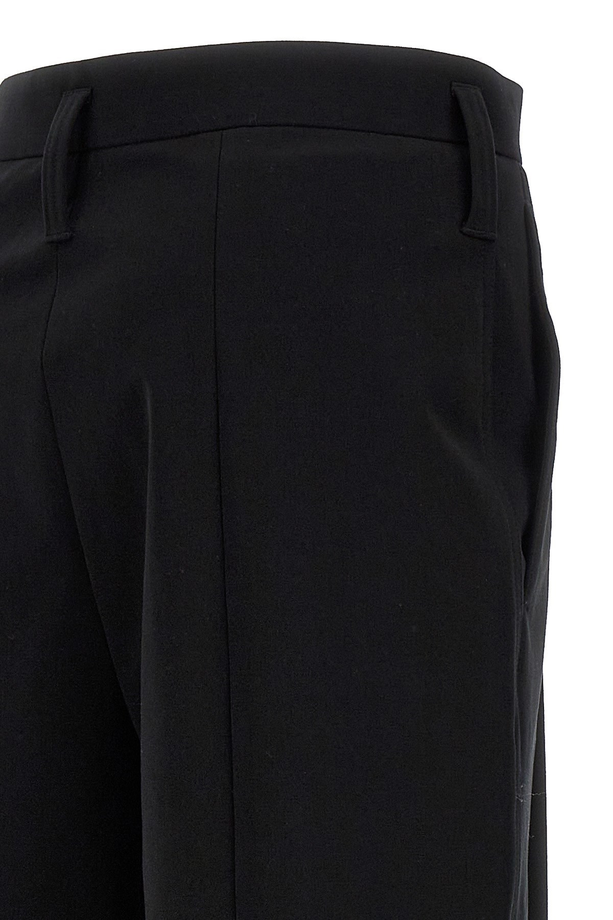 Philosophy Di Lorenzo Serafini High-waisted Tailored Trousers In Black