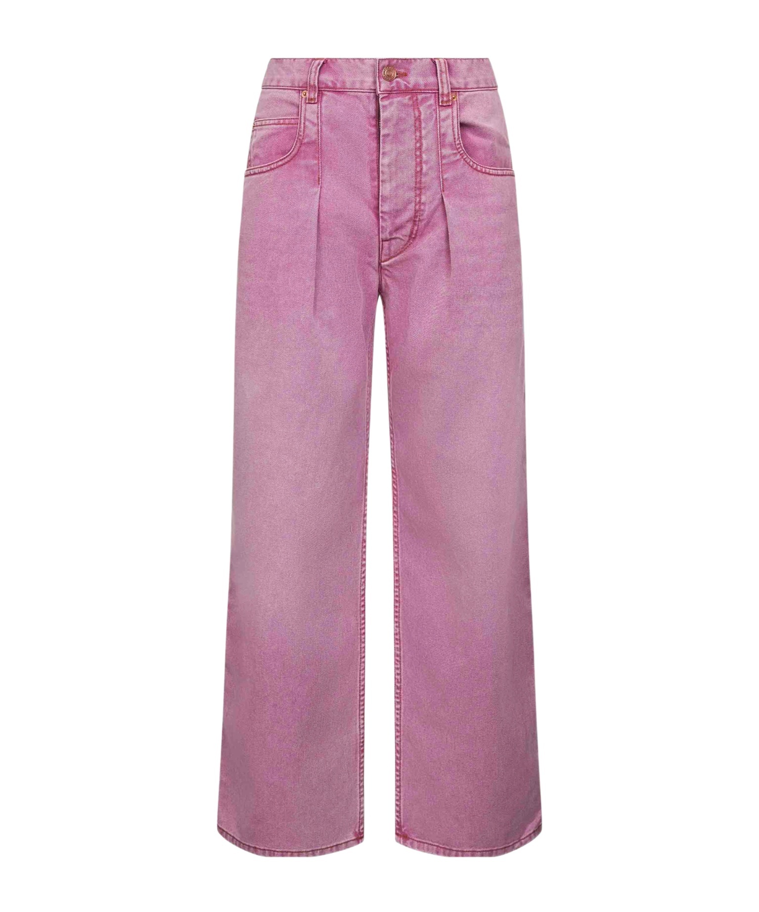 Isabel Marant Rodaynaf Jeans In Pink