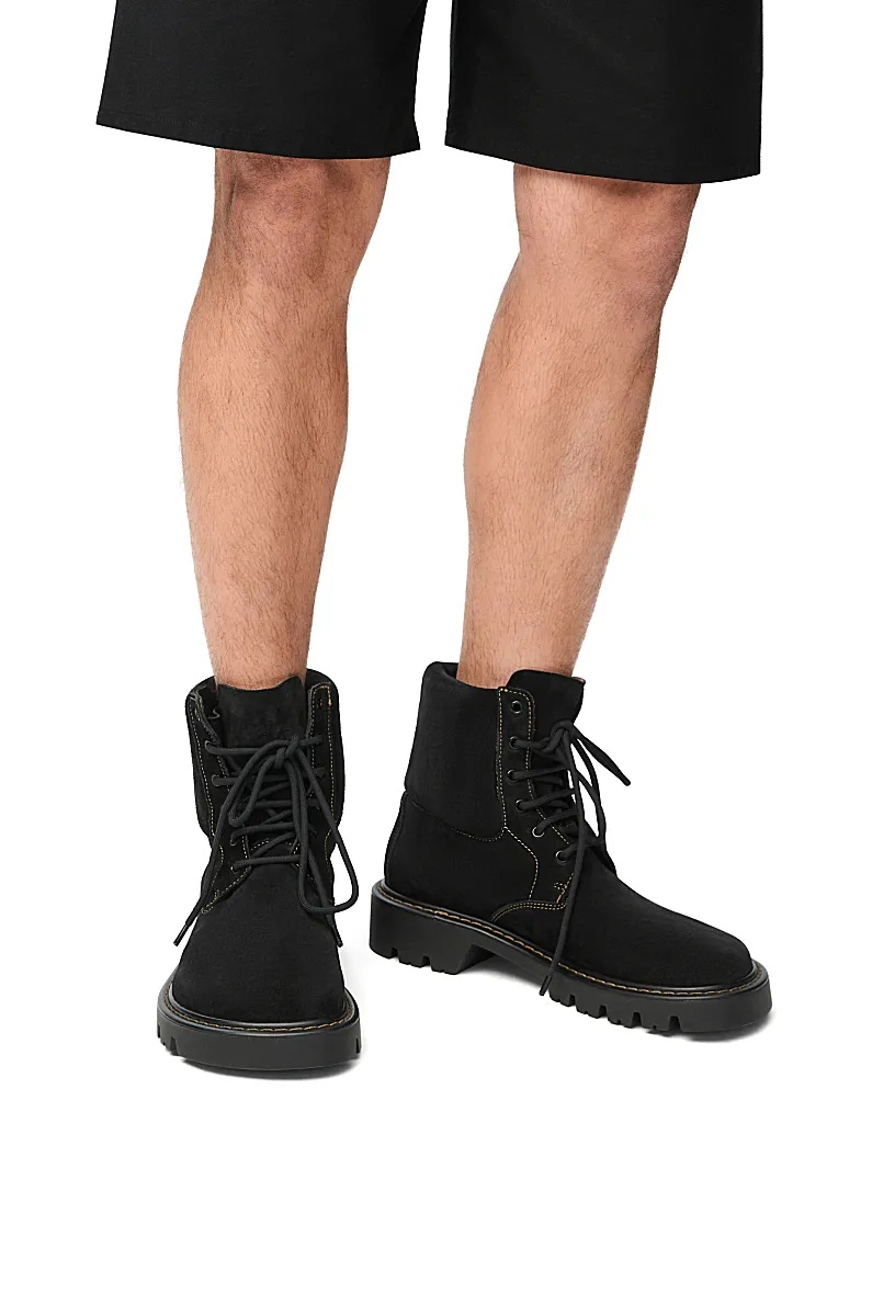 Loewe Sierra Short Boots In Black