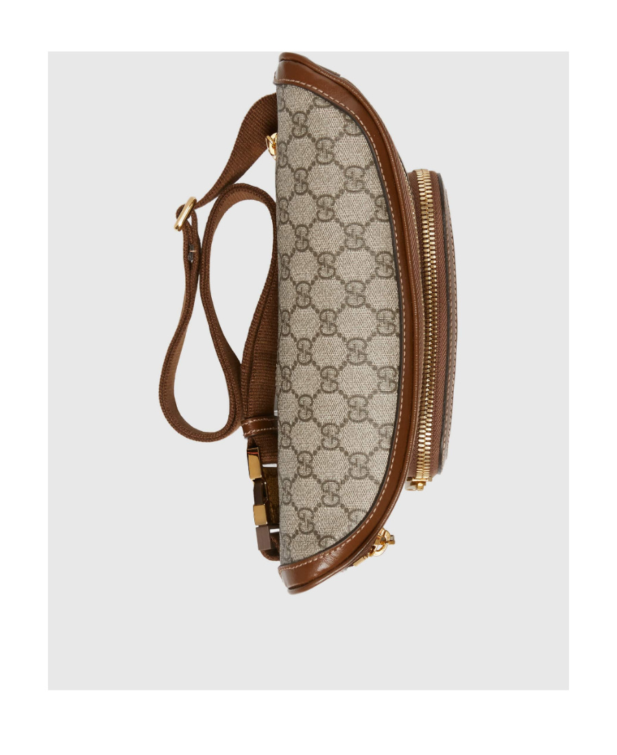 Gucci Interlocking G Belt Bag In Brown