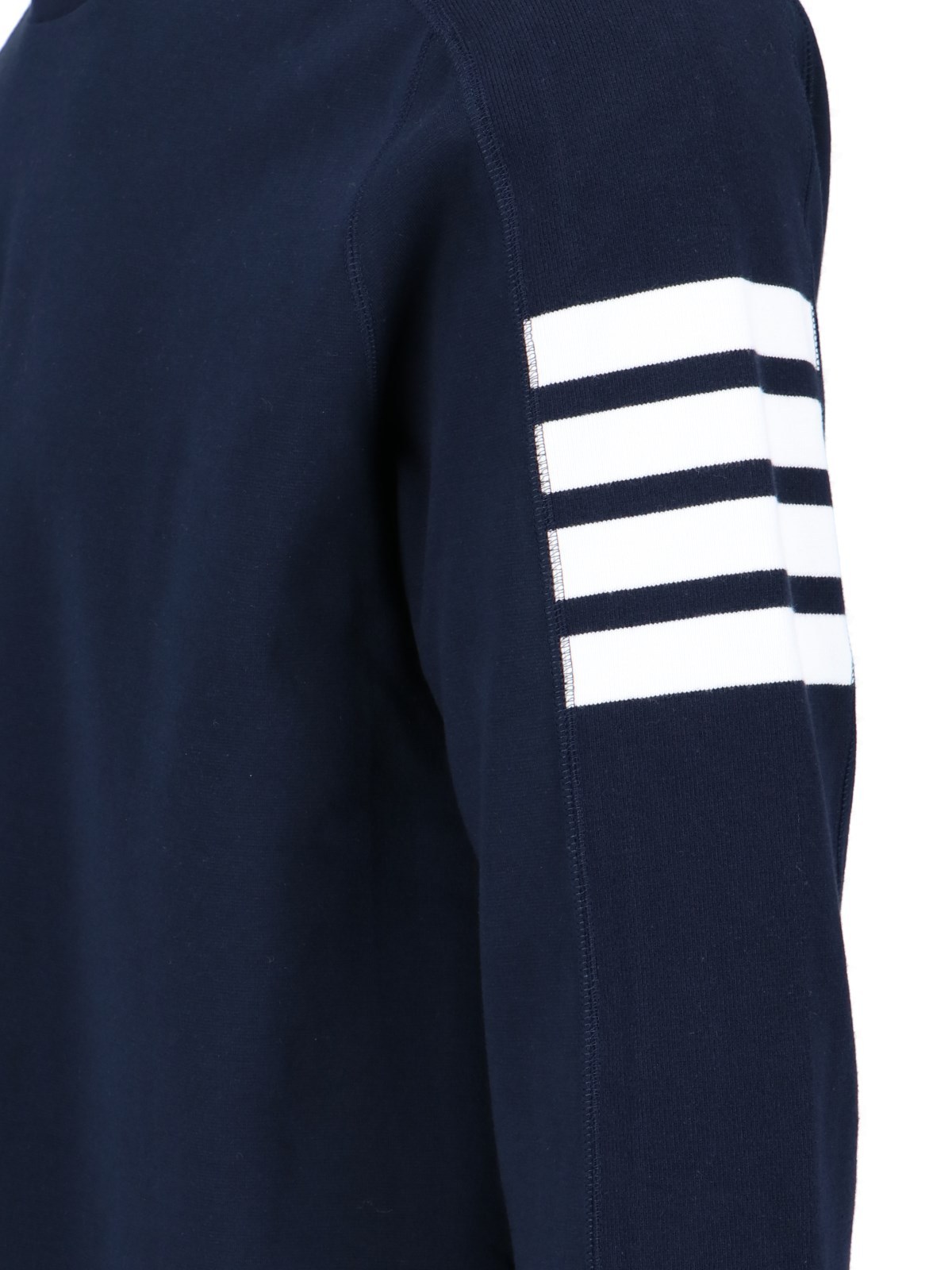 THOM BROWNE THOM BROWNE 4-BAR STRIPED CREWNECK SWEATSHIRT