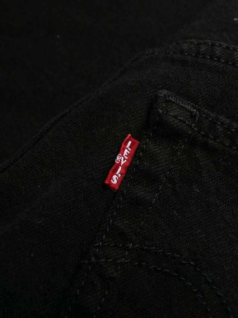 Levi's Levis 318 Shaping Wide Leg Clever G In Black