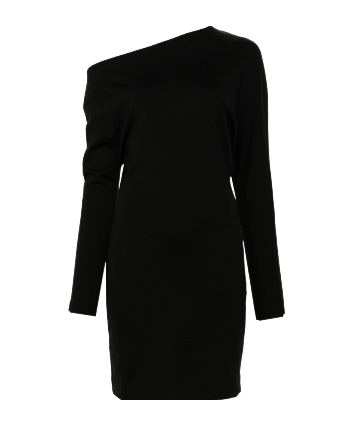 P.a.r.o.s.h Abito Off-shoulder Dress In Black