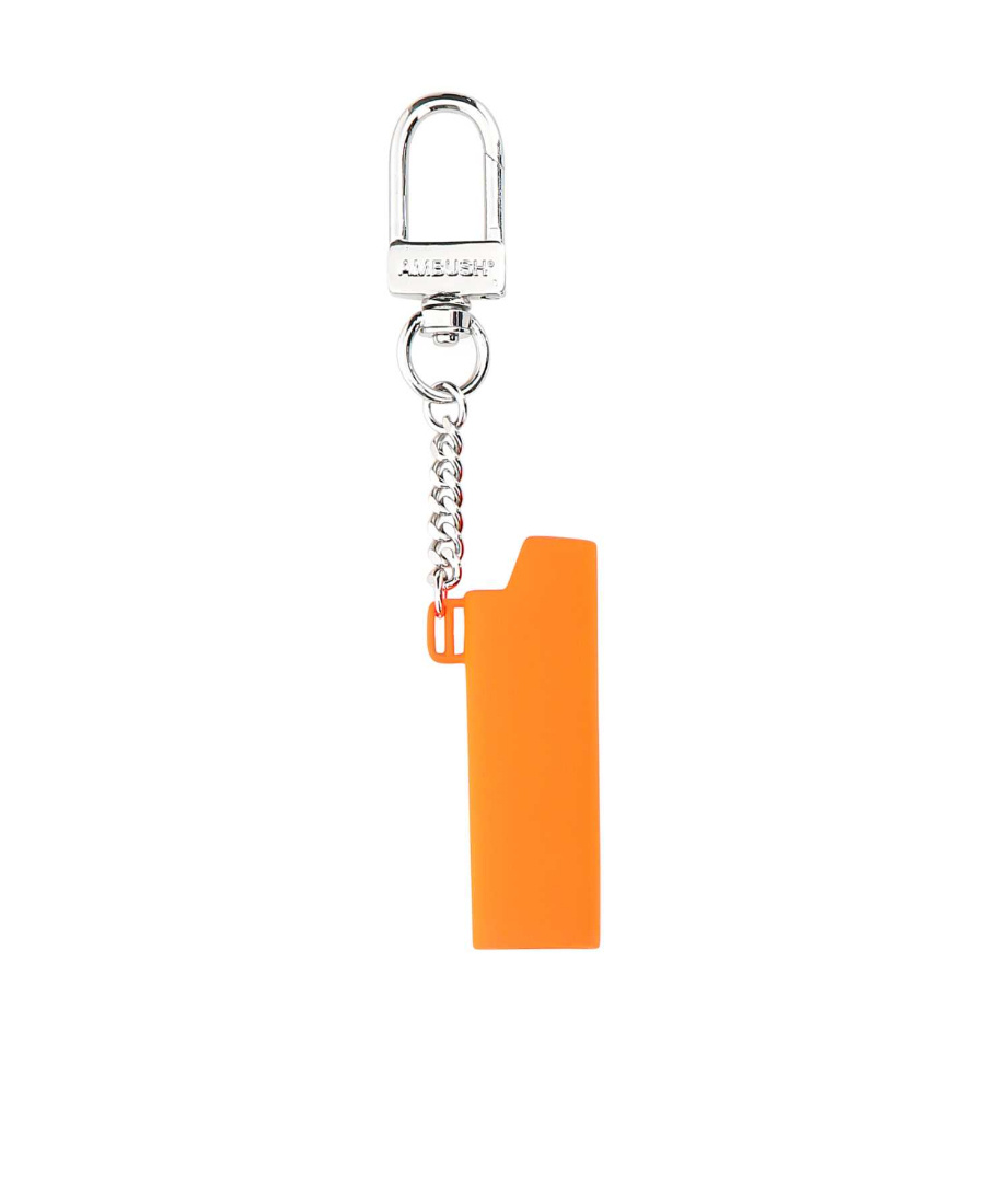 Ambush Metal Link Keyring With Enameled Holder