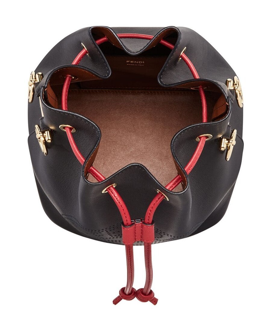 Shop Fendi Mon Tresor Bucket Bag In Black