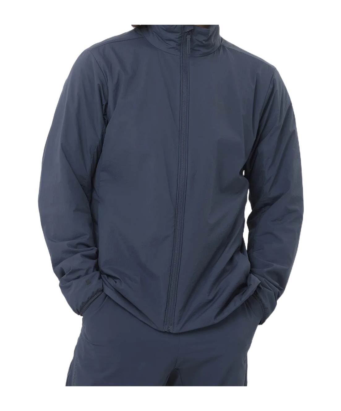 Salomon Mountain Flex Men's Jacket In Blue Nights