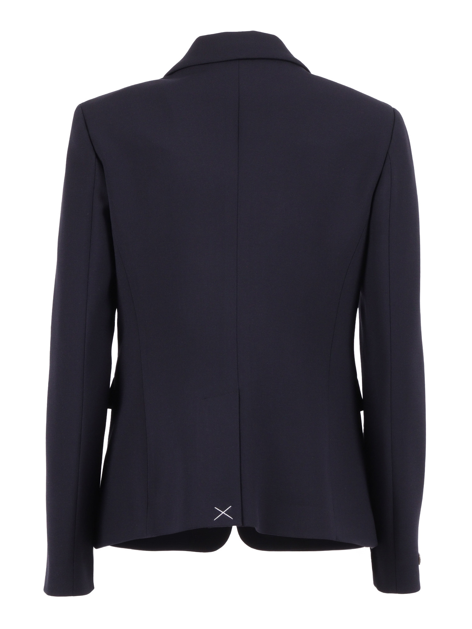 Peserico Single-breasted Suit Jacket In Blue