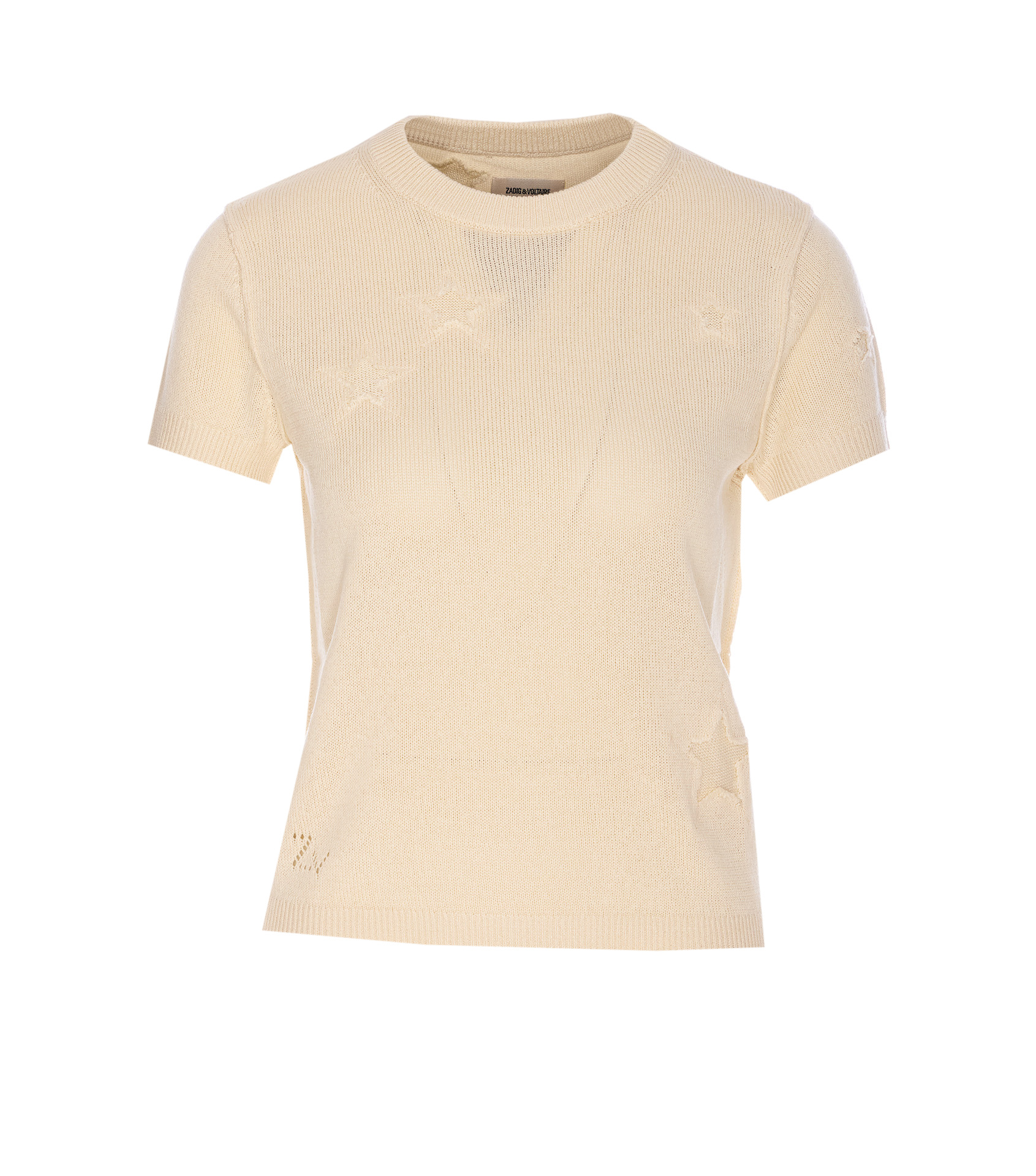 Shop Zadig & Voltaire Bully Seco Top In Nude