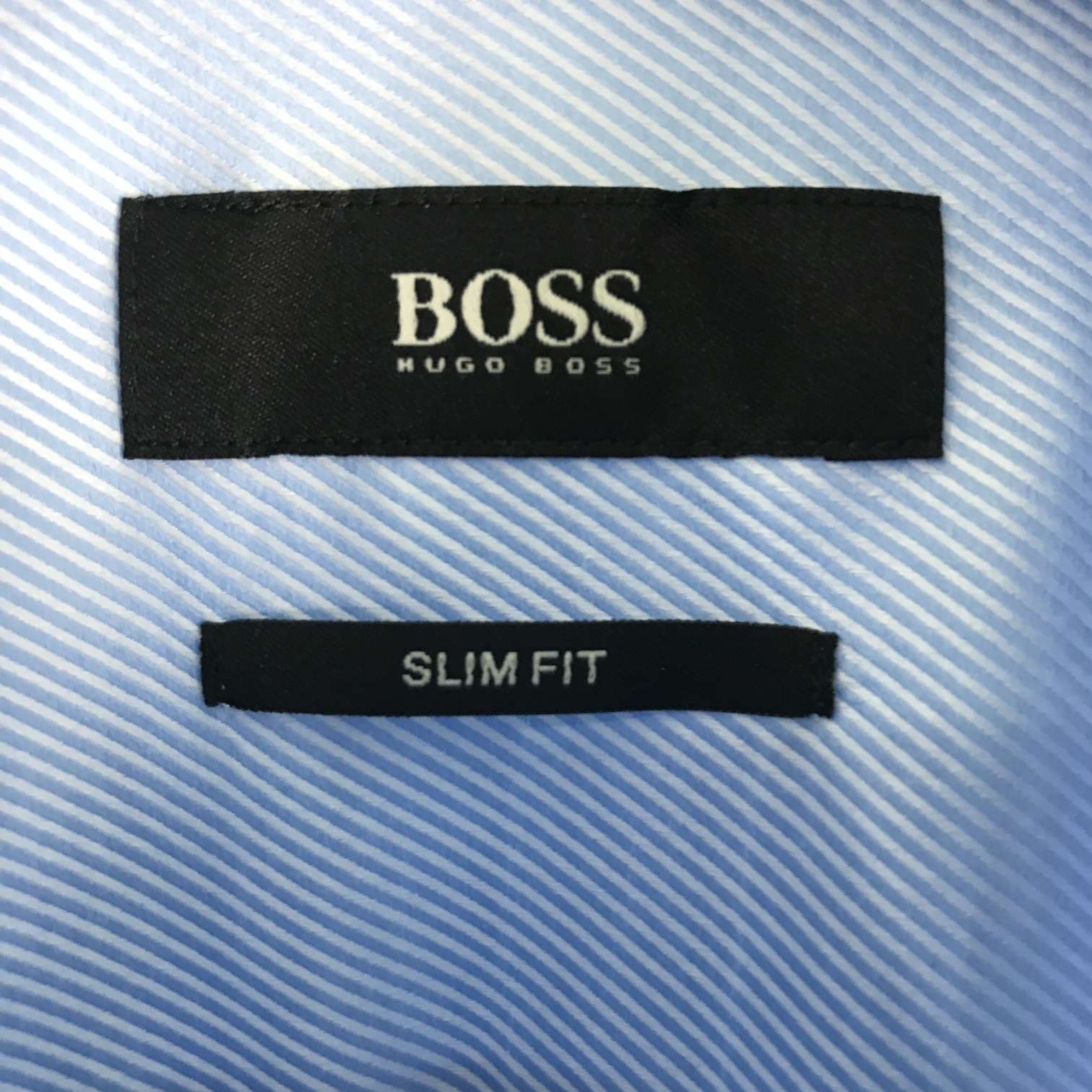 HUGO BOSS LONG-SLEEVED LAPEL SHIRT