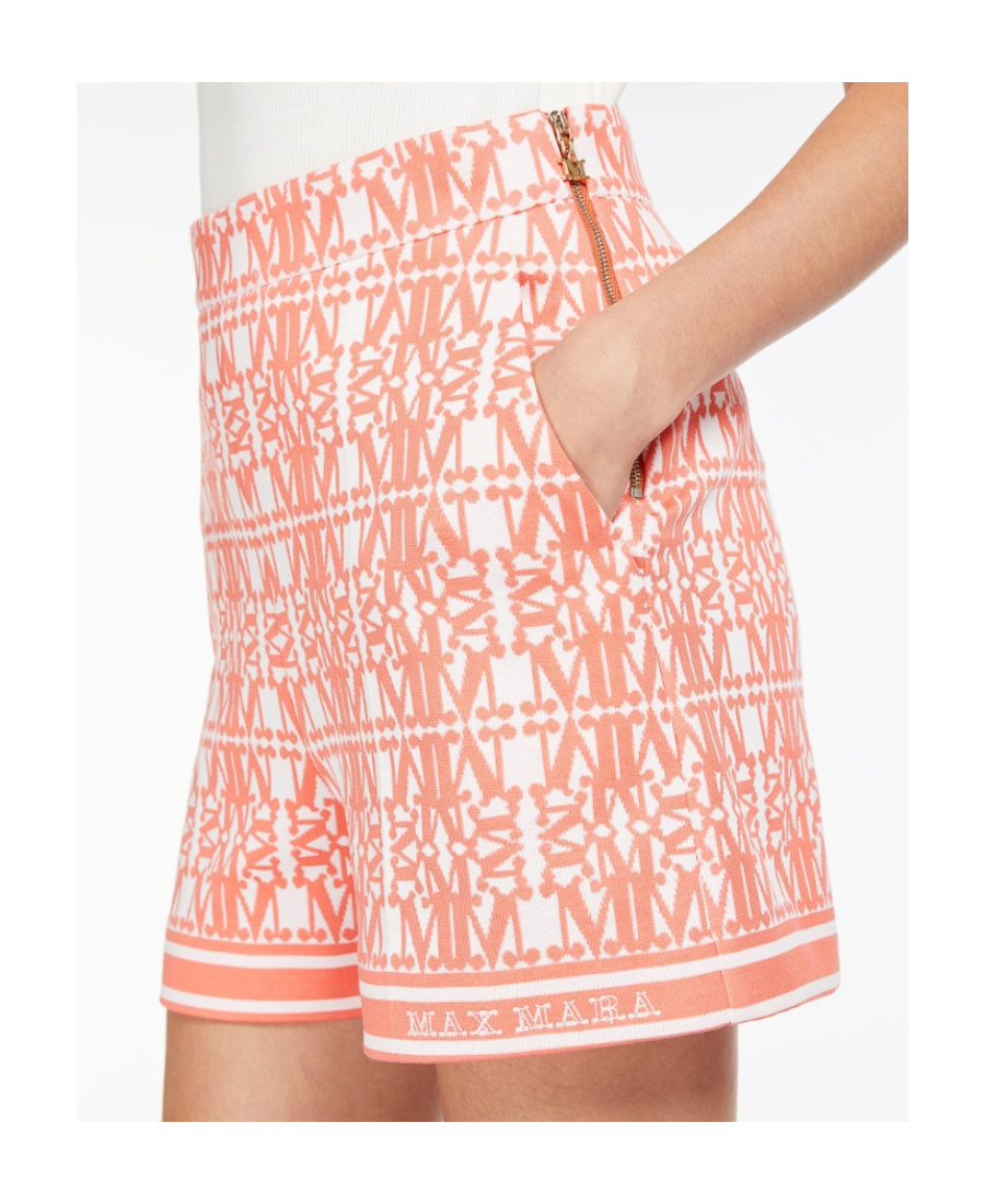 Max Mara Shorts In Orange
