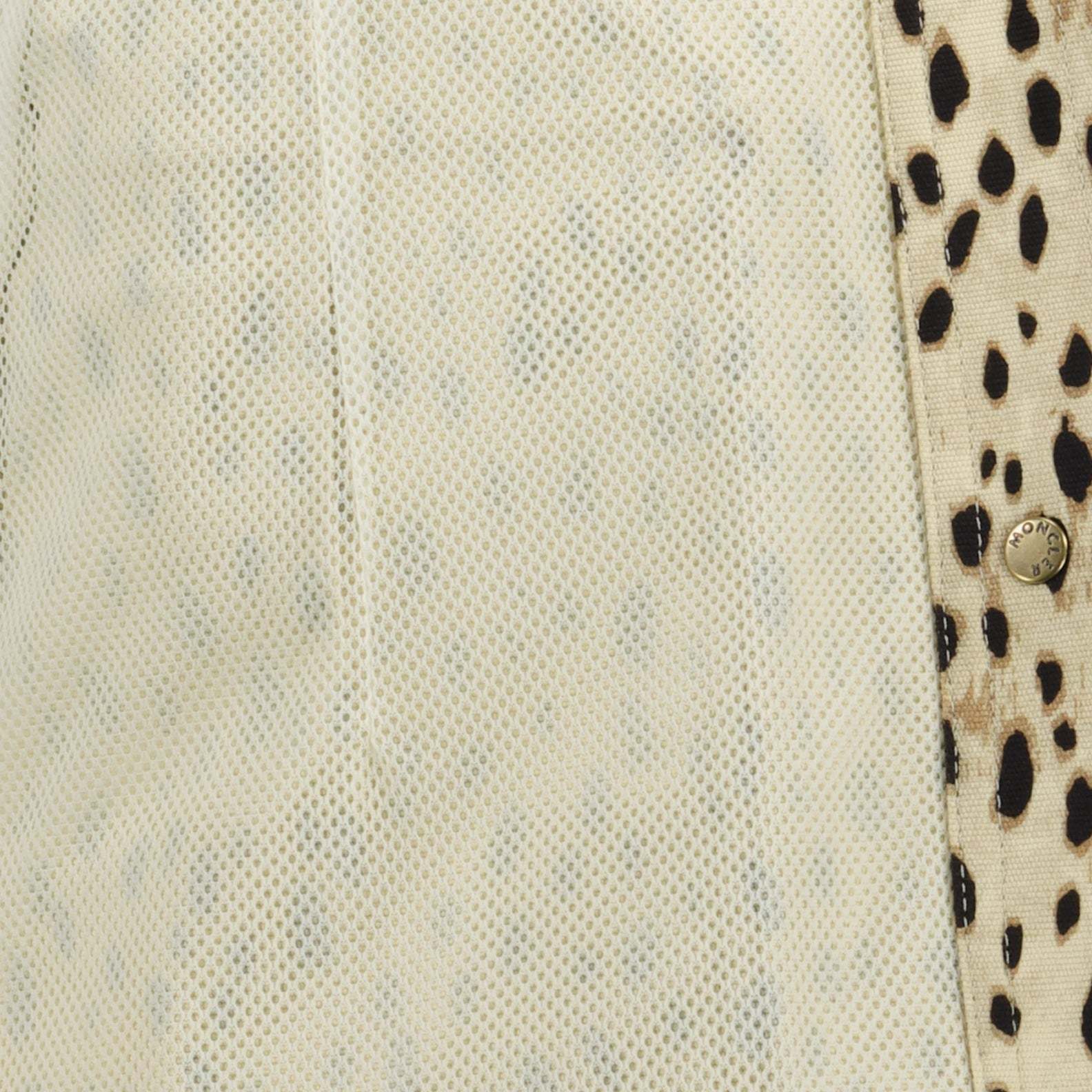 Moncler Saulon Technical Twill Field Jacket In Nude