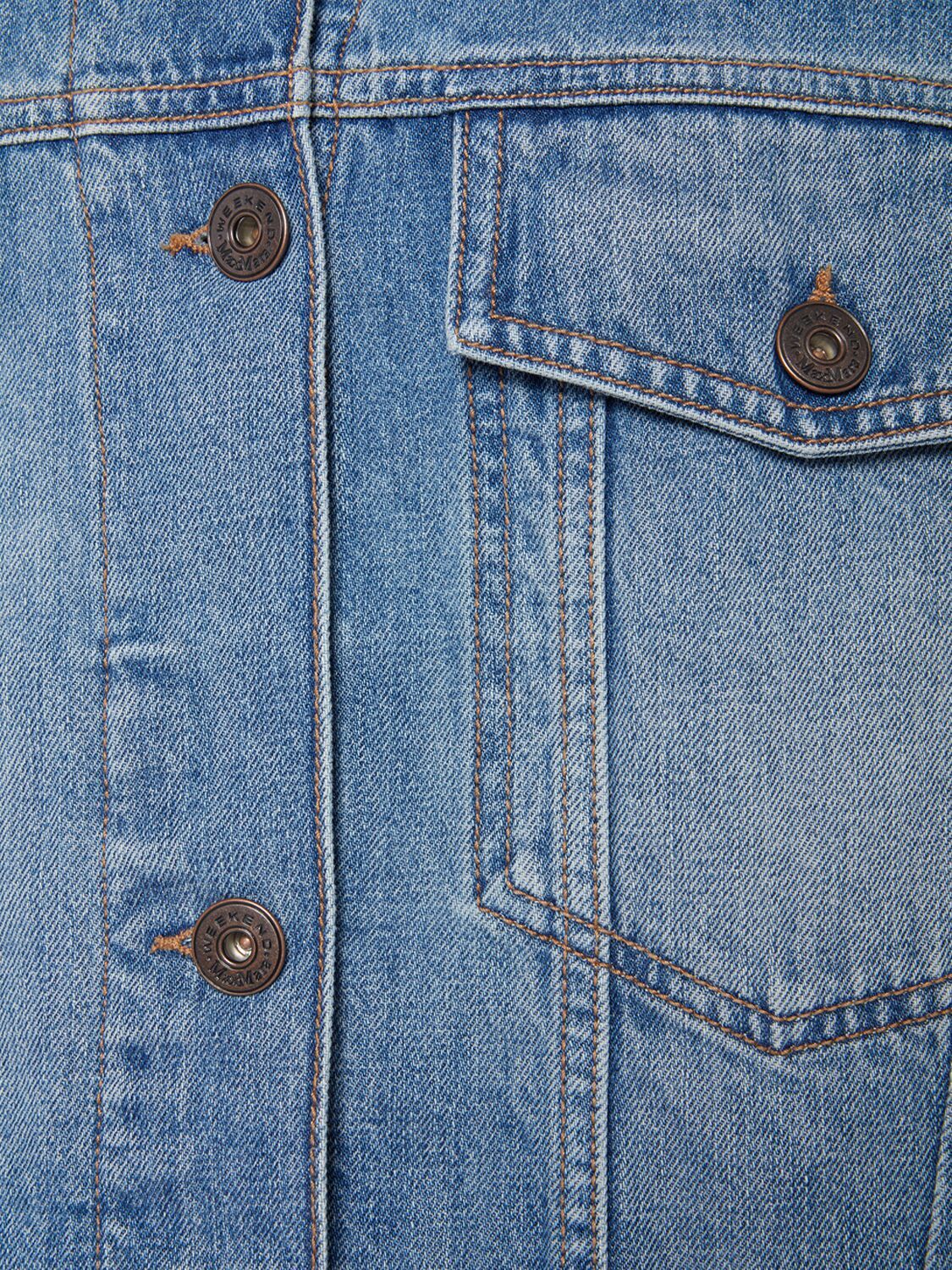 WEEKEND MAX MARA LONG-SLEEVED DENIM JACKET
