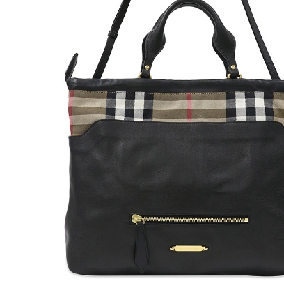 BURBERRY LOGO HANDBAG