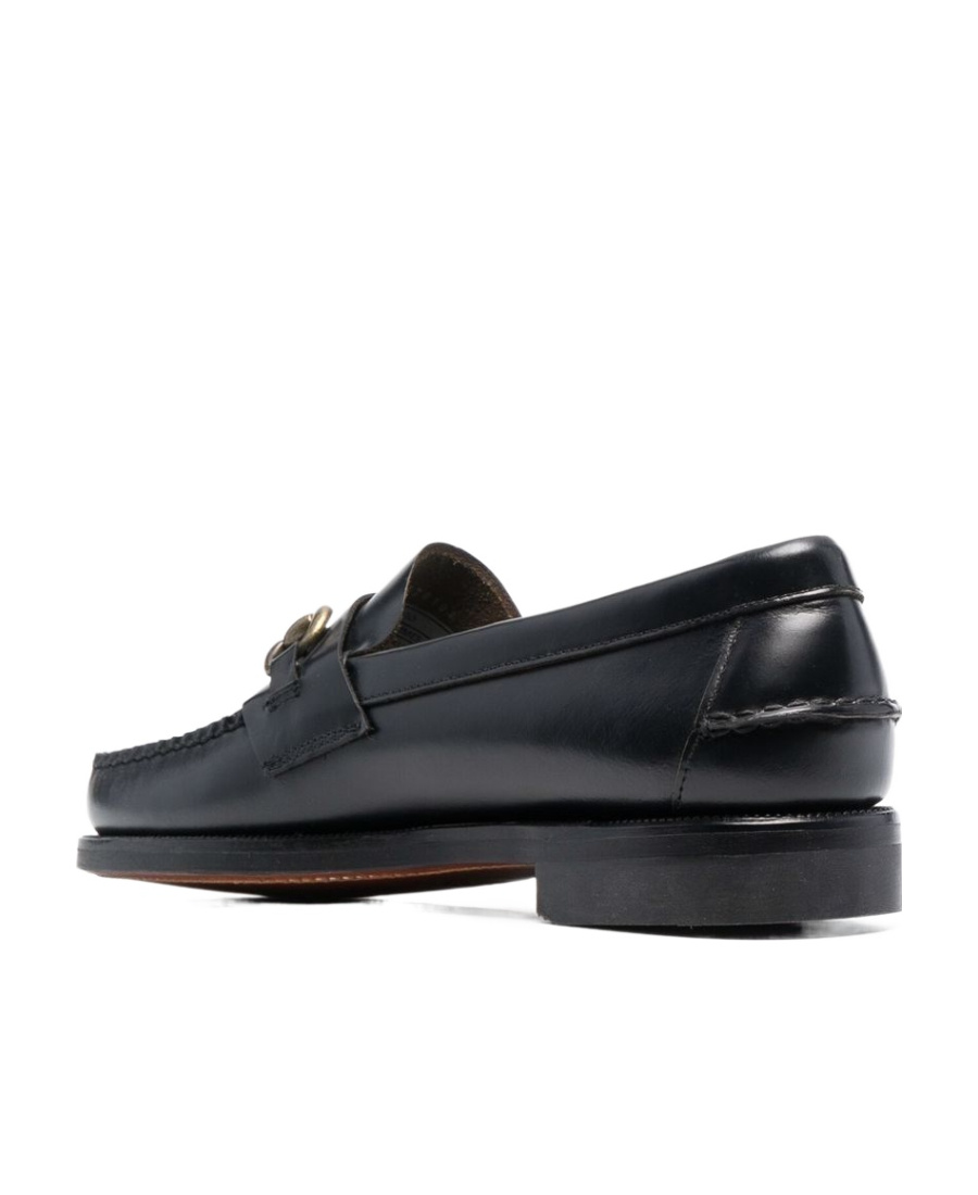 Sebago Classic Joe Penny Loafers In Black