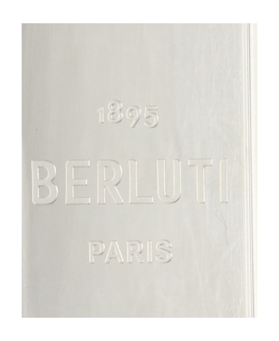 Berluti Logo Wallet In White