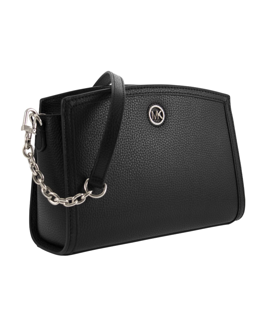 Michael Kors Chantal - Shoulder Bag With Logo In Black
