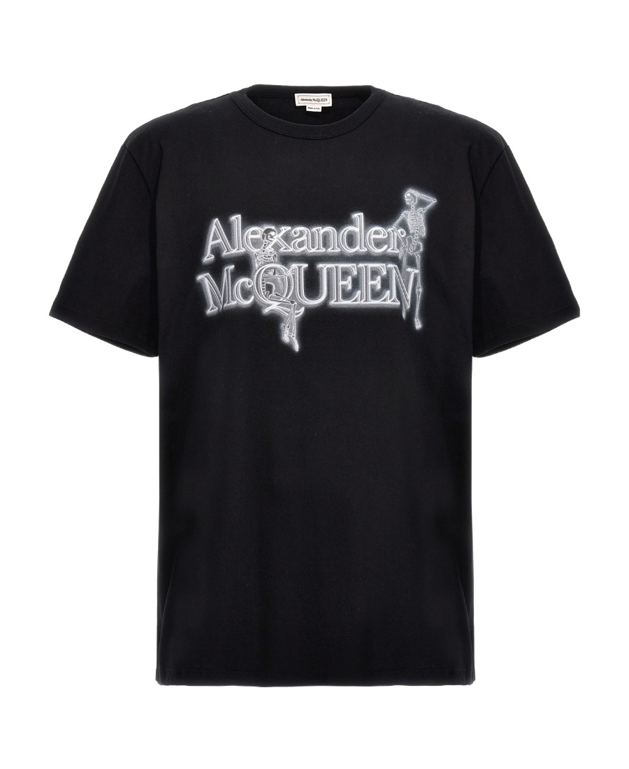 Alexander Mcqueen T-shirt In Black