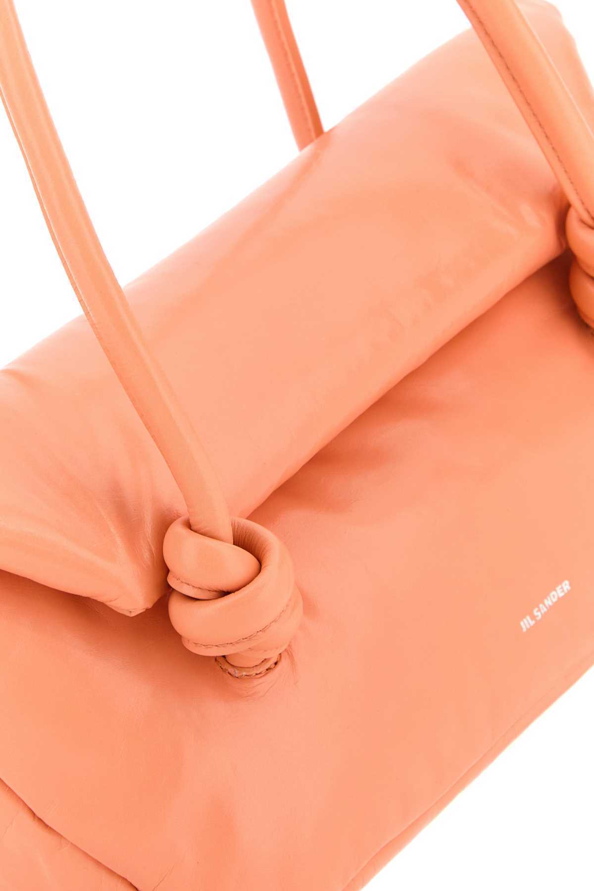 Jil Sander Small Padded Shoulder Bag In Pink