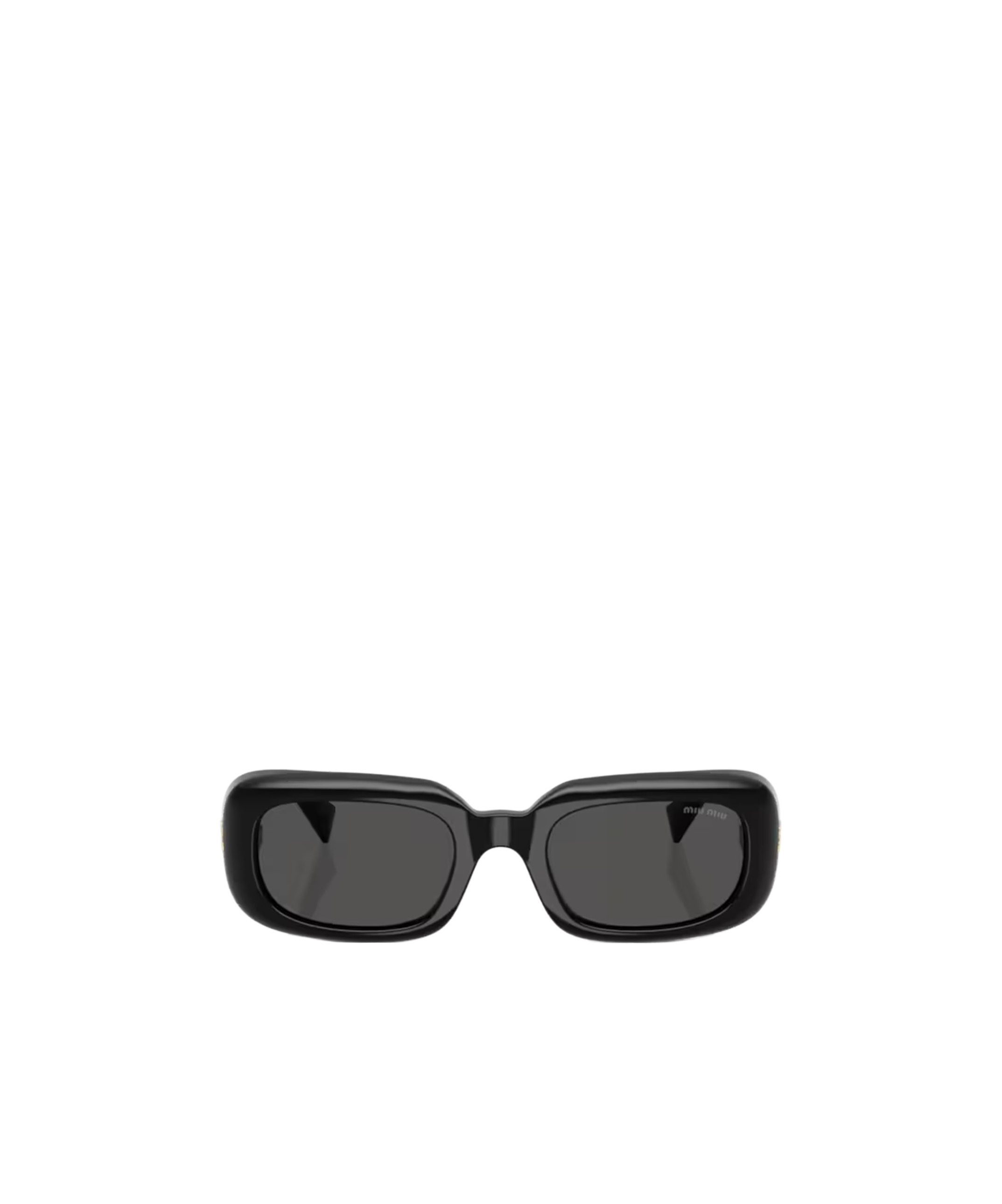 Miu Miu 52mm Rectangular Sunglasses In Black