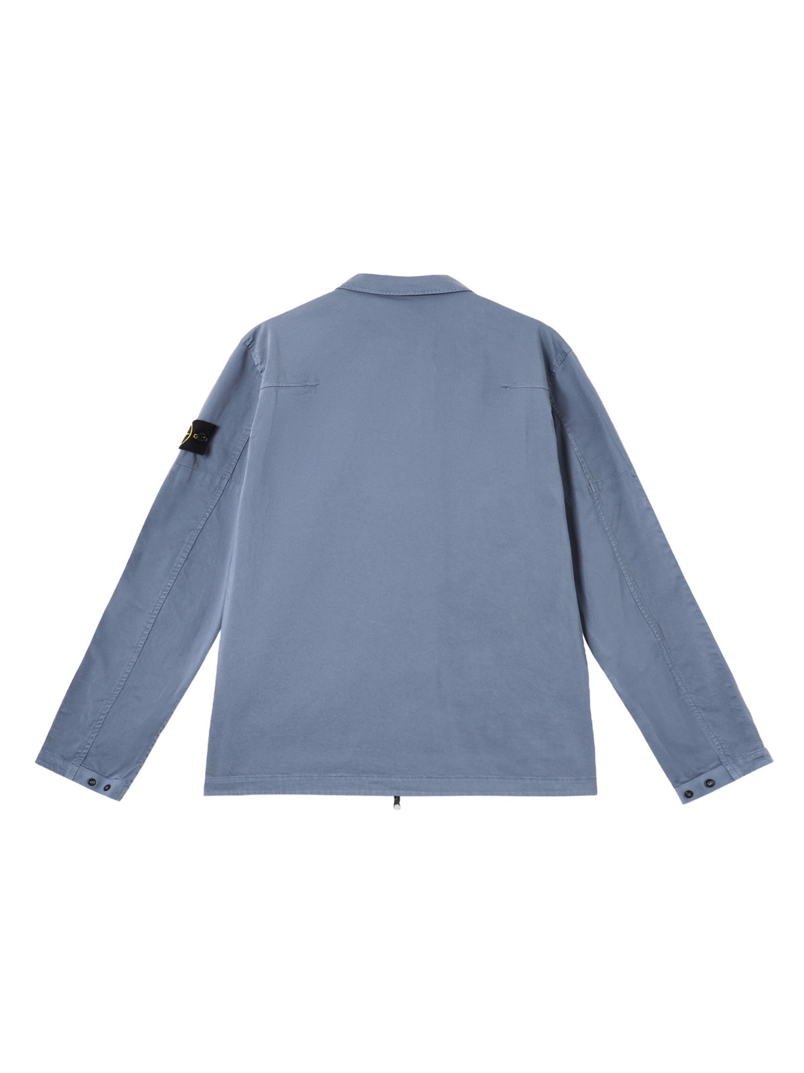 Stone Island Long-sleeved Shirt In Blue