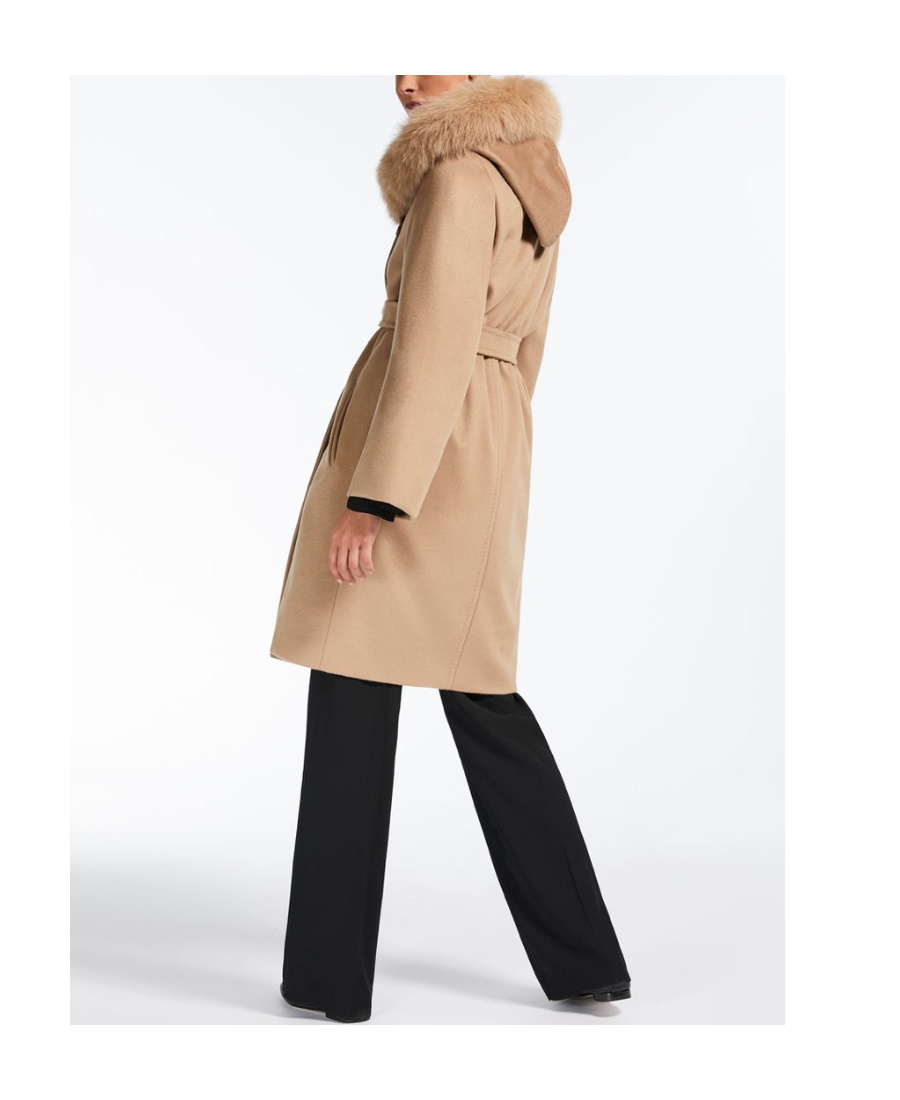 MAX MARA MANGO GIRDLE COAT