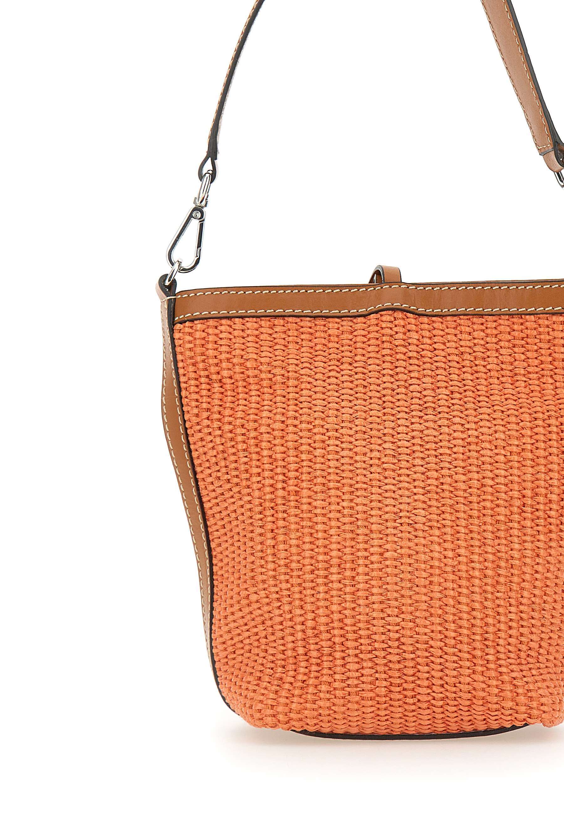 Gianni Chiarini Emily Tote Bag In Orange