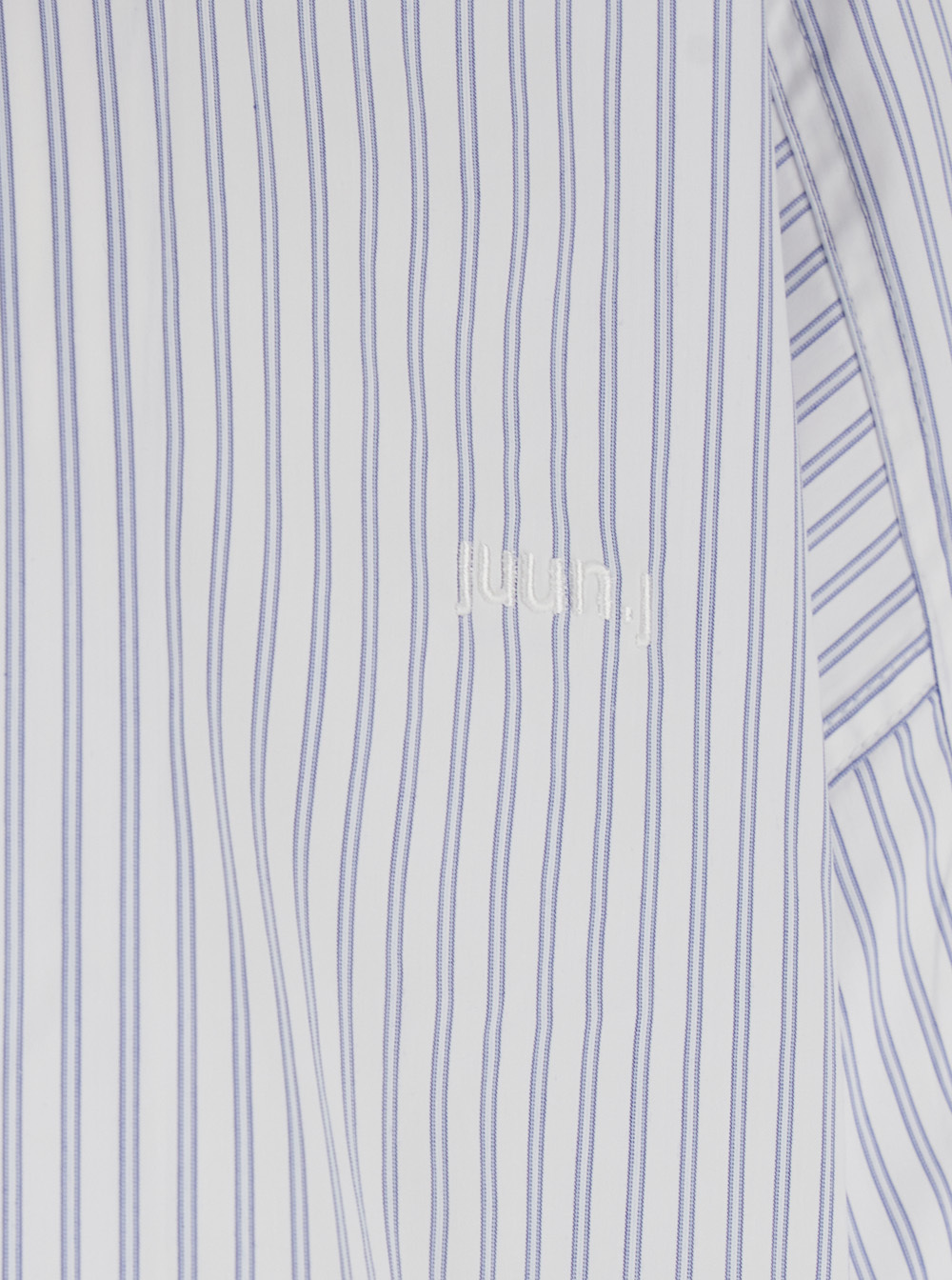 Juunj Striped Pattern Shirt In White