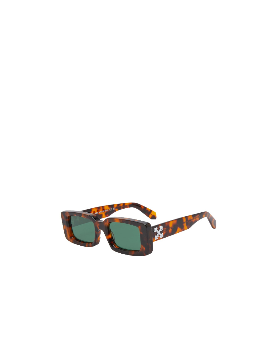 Off-white Arthur Tortoiseshell-design Sunglasses In Green