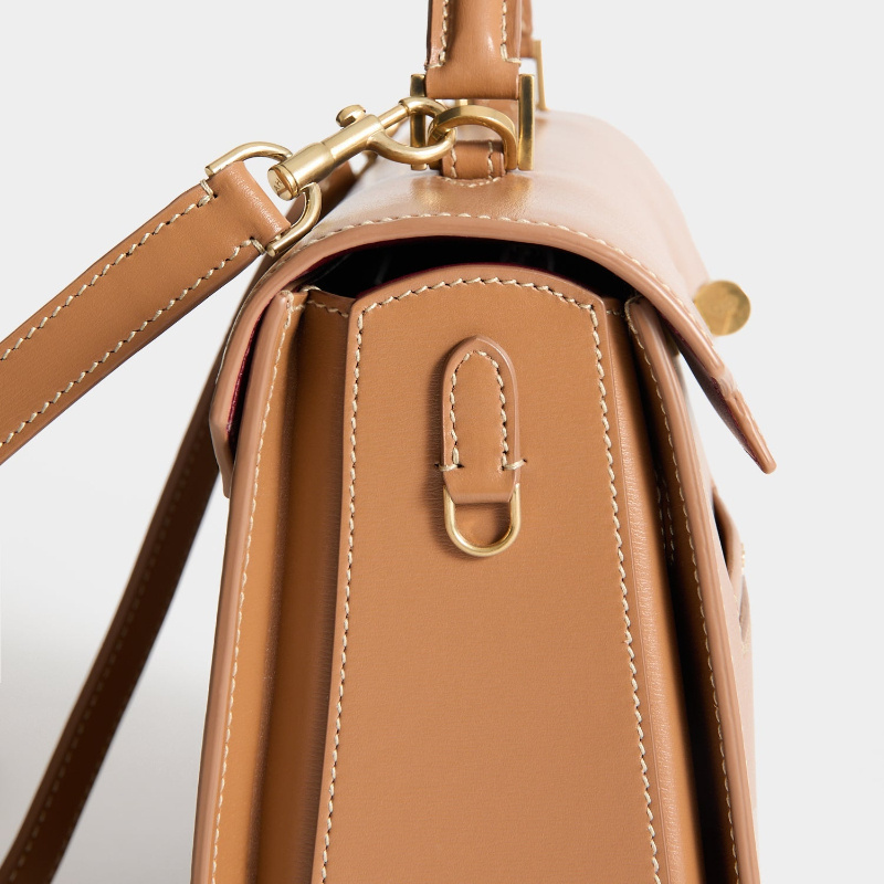Anya Hindmarch Mortimer Top Handle In Brown